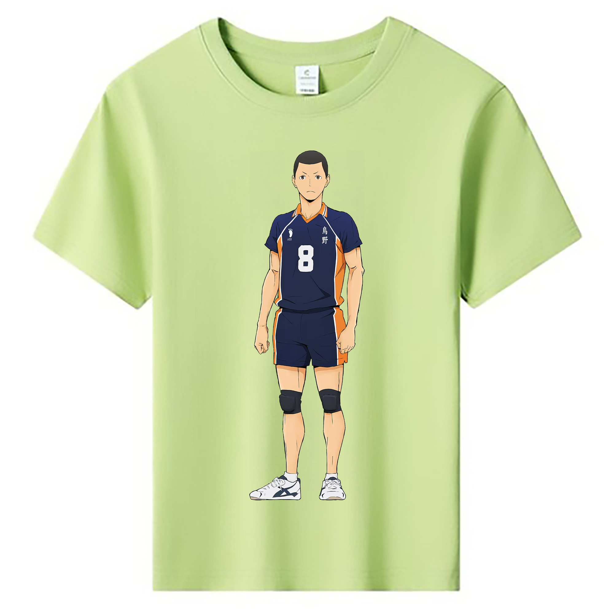（画像用） ハイキュー!! Haikyu!! 綿100％キッズTシャツ（フロントプリント）